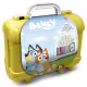 Арт куфарче Bluey с 10 цветни молива, 5 печата и пъзел стикери за декорация