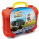 Арт куфарче Hot Wheels с 10 цветни молива, 5 печата и пъзел стикери за декорация