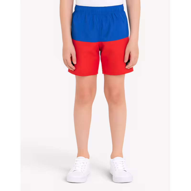 ADIDAS Colorblock Swim Shorts Red/Blue