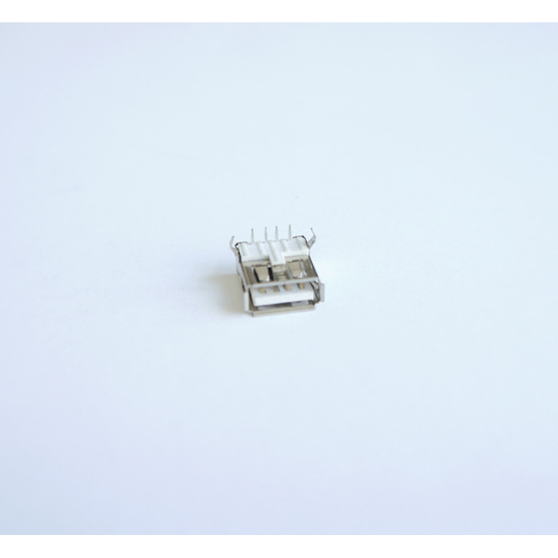 Букса за платков монтаж метална USB-A(ж)