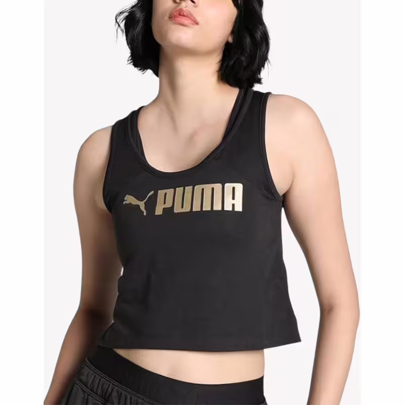 PUMA Fit Training Skimmer Tank Top Black