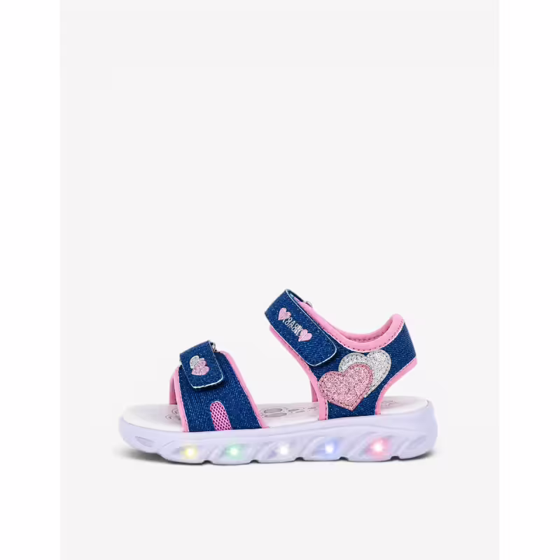 CHICCO Girls Sandals Denim/Pink