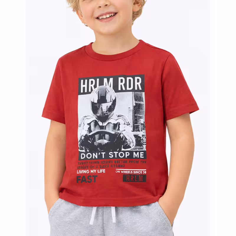 CHICCO Boys Tee Medium Red