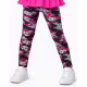 CHICCO Girls Striped Leggings Grey/Red
