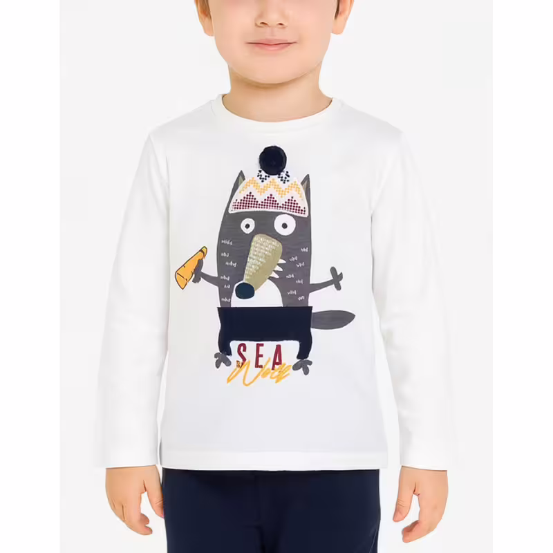 CHICCO Boys Sea Wolf Blouse White