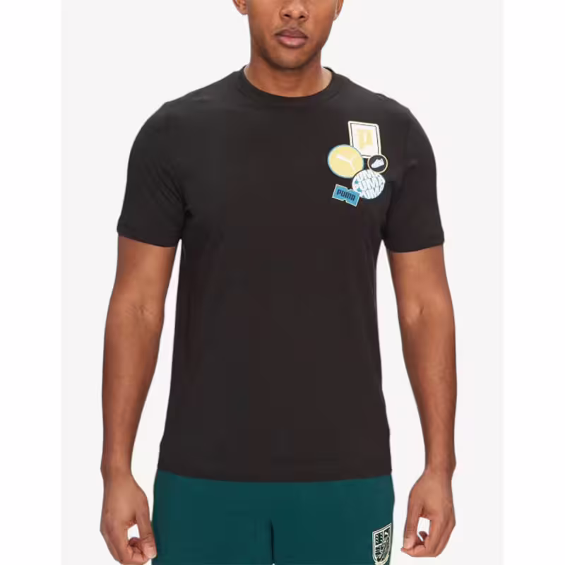 PUMA Graphics Icon Tee Black
