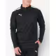 PUMA Тeam Liga Quarter-Zip Football Top Black/White