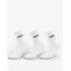 ADIDAS 3 Packs Enjoy Summer Mid Cut Crew Socks White