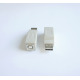 Букса преходна USB-A(м)/USB-B(ж)
