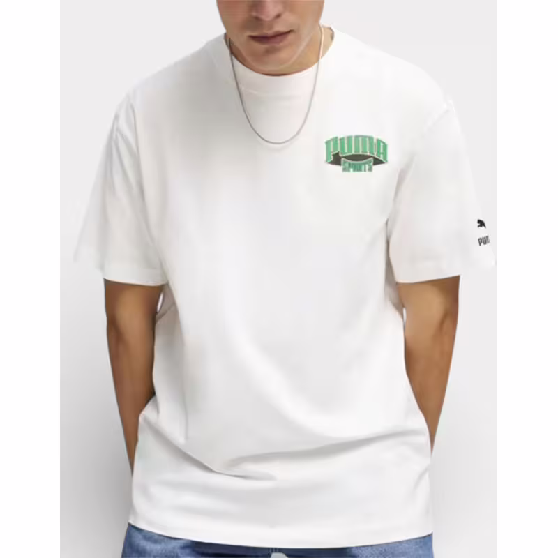 PUMA Team For The Fanbase Graphic Tee White