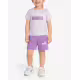 PUMA Minicats Tee And Shorts Set Purple