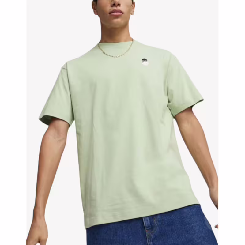 PUMA Downtown 180 Logo Tee Green