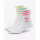 ADIDAS 3 Packs Originals Mid Cut Crew Socks White