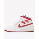 NIKE Air Jordan 1 Mid Se Shoes White/Red