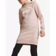 PUMA Essentials Logo Hooded Dress Pink