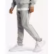 ADIDAS Essentials French Terry Tapered Cuff 3-Stripes Pants Grey