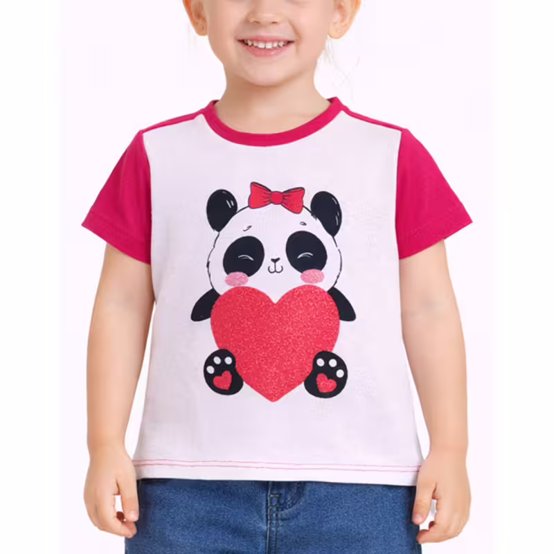 CHICCO Girls Tee Dark Pink