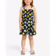 CHICCO Girls Short Dungarees Blue Printed