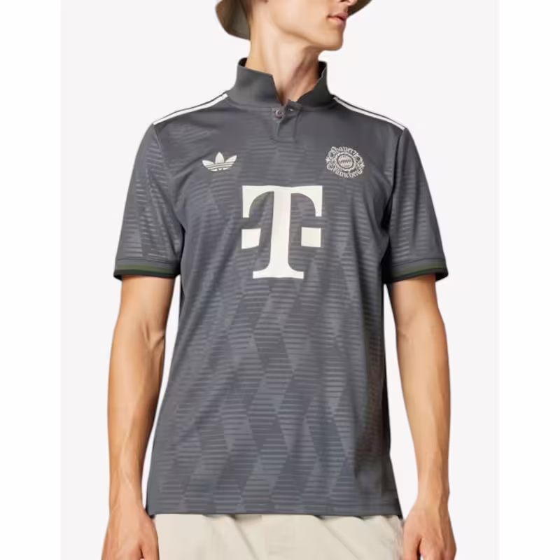 ADIDAS FC Bayern Wiesn Jersey Tee Gray