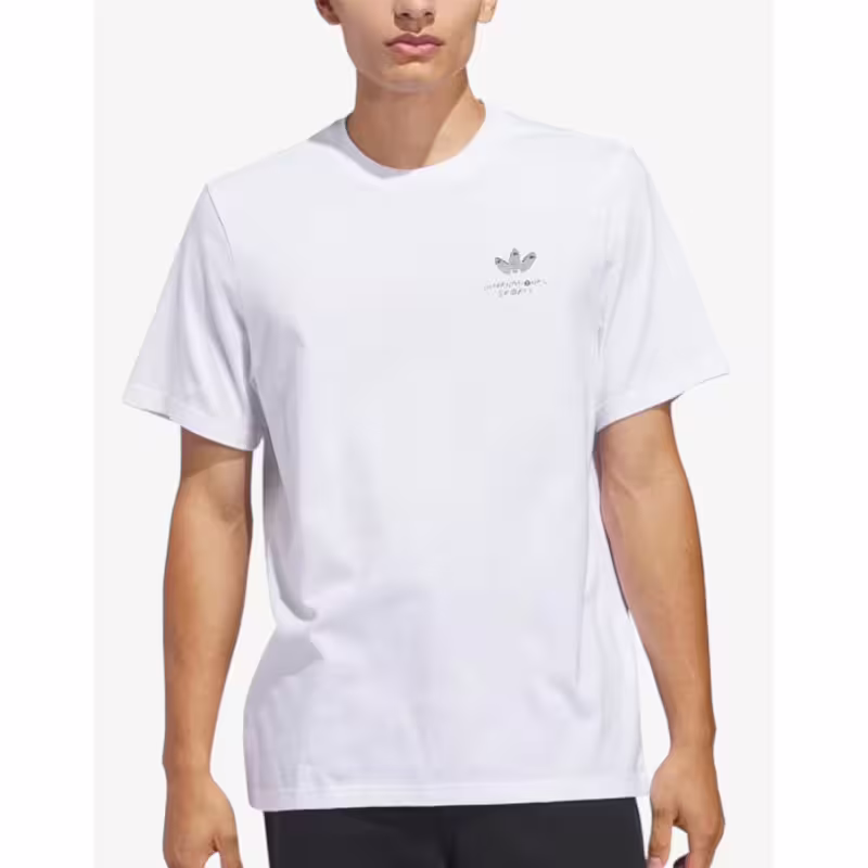 ADIDAS Henry Jones Trash Tee White