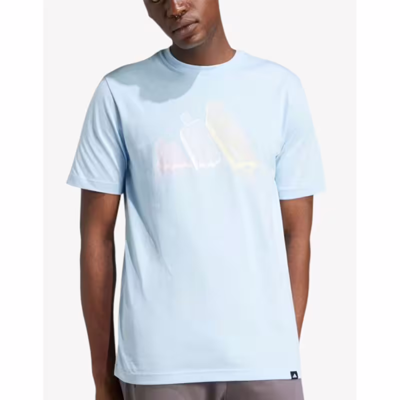 ADIDAS Lounge Ice Graphic Tee Blue