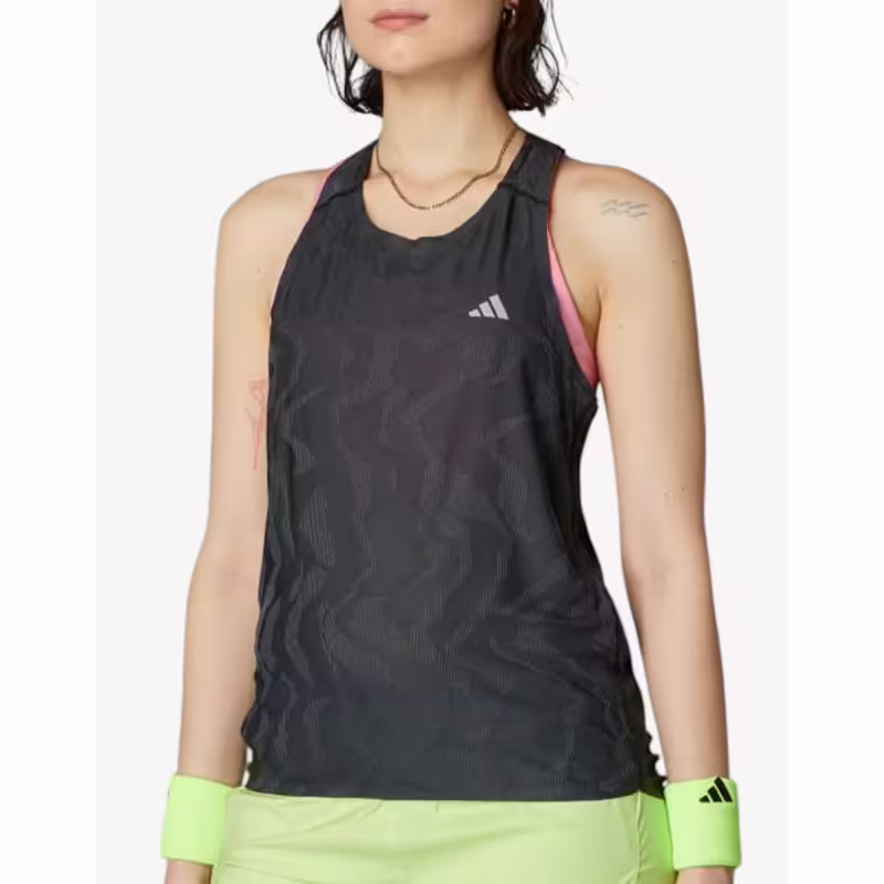 ADIDAS Ultimate HEAT.RDY Engineered Running Tank Top Black