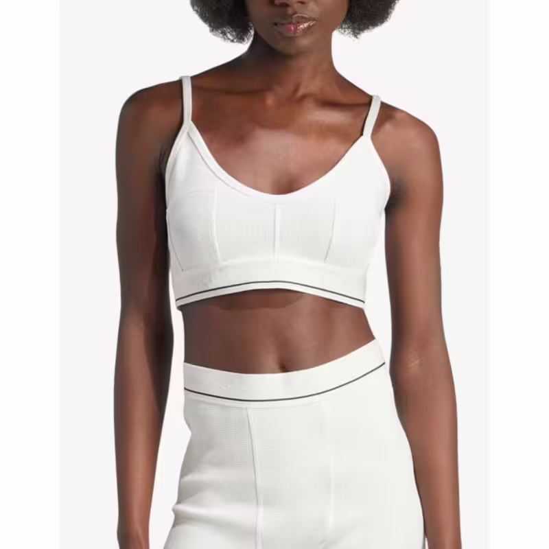 ADIDAS Waffle Bra Top White