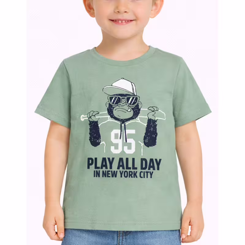 CHICCO Boys Tee Medium Green