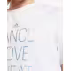 ADIDAS Dance Metallic-Print Tee White