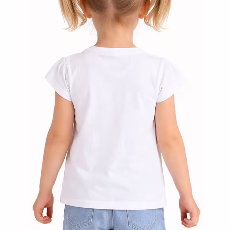 CHICCO Girls Tee White/Blue