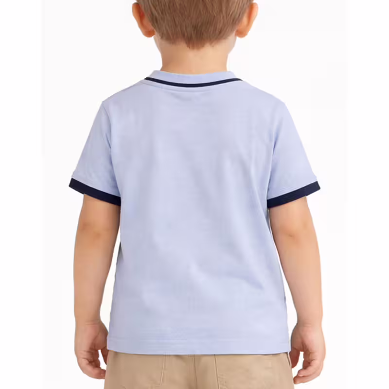 CHICCO Boys Knitted Tee Light Blue