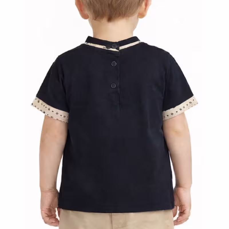 CHICCO Boys Knitted Tee Dark Blue