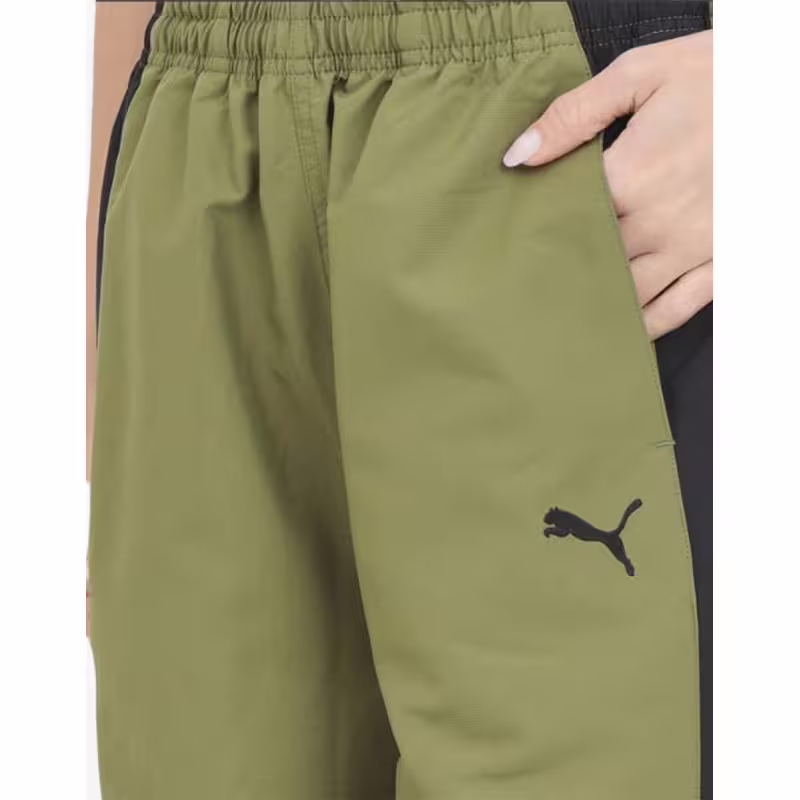 PUMA Dare To Relaxed Parachute Pants Green