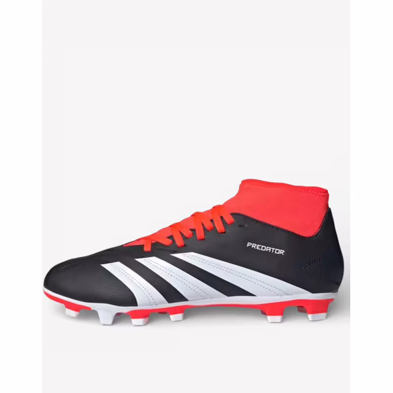 ADIDAS Predator Club Sock Flexible Ground Football Boots Black