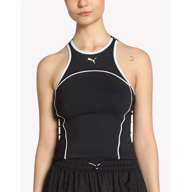 PUMA Fit Strong Training Tank Top Black
