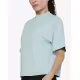 PUMA Classics Mock Neck Tee Blue