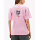 PUMA Downtown Graphic Print Tee Pink