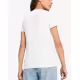 PUMA Essentials Script Metallic Tee White