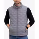 JACK&JONES Quilted Sleeveless Vest Grey