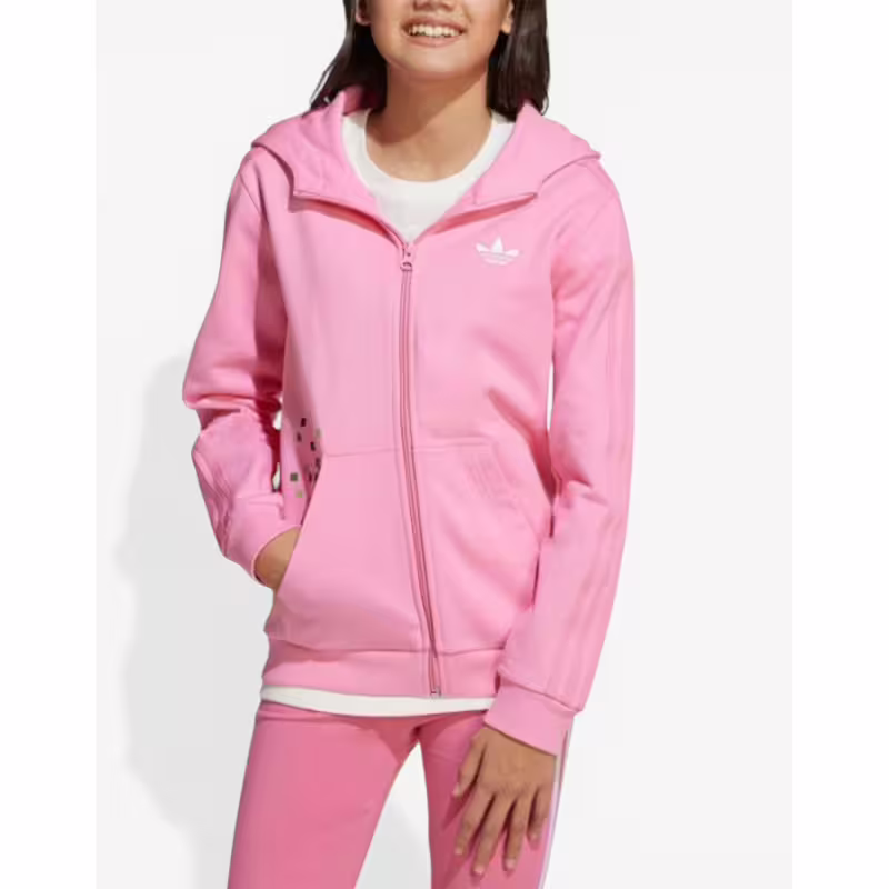 ADIDAS Originals x Minecraft Graphic Hoodie Pink