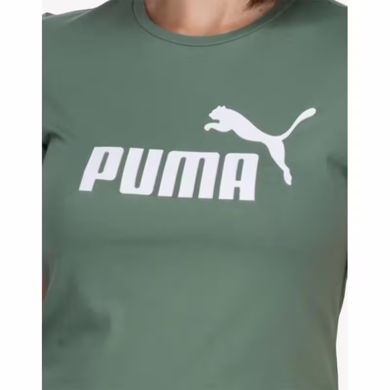 PUMA Essential Logo Tee Green