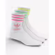 ADIDAS 3 Packs Originals Mid Cut Crew Socks White