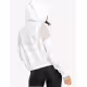ADIDAS Originals Cropped Windbreaker Jacket White