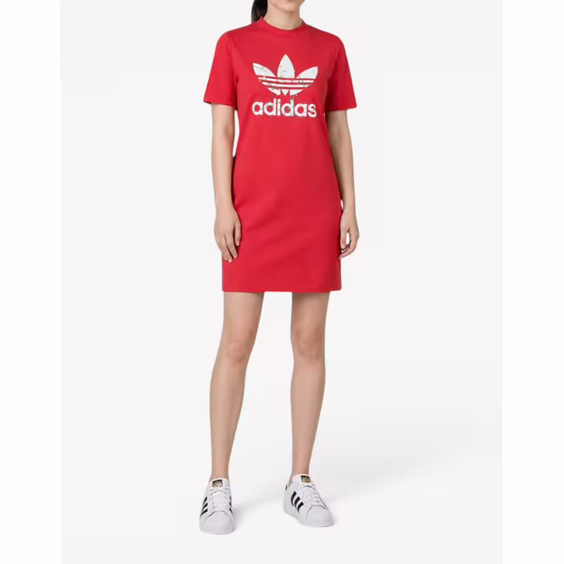 ADIDAS Tee Dress Pink