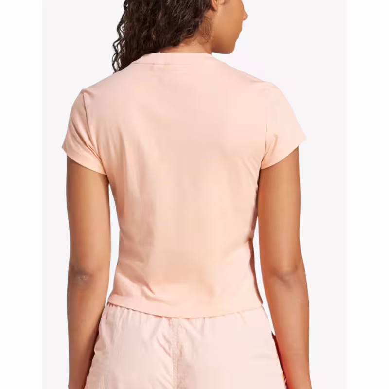 ADIDAS Essentials Slim Tee Glow Pink