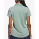 ADIDAS Women's Solid Performance Short Sleeve Polo Shirt Green