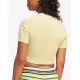 ADIDAS 3-Stripes Baby Tee Yellow