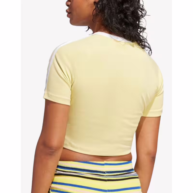 ADIDAS 3-Stripes Baby Tee Yellow