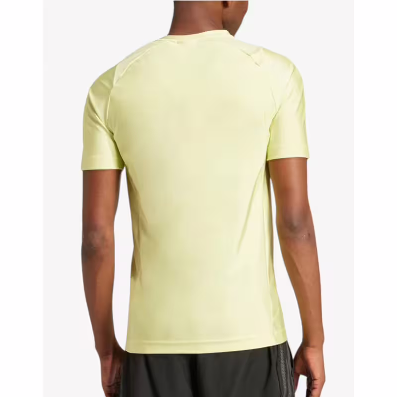 ADIDAS Fashion Cut Line Tee Yellow