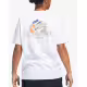 ADIDAS Remera Call Now For Sports Tee White